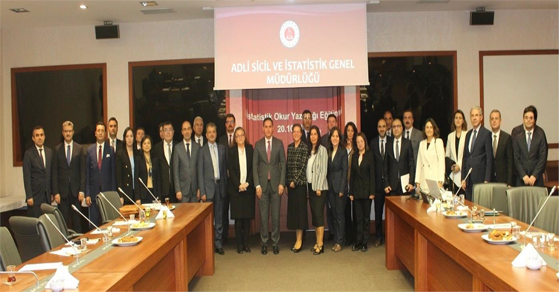 Bakanlığımız Birim Temsilcilerine "İstatistik Okur Yazarlığı" Konusunda Eğitim Verilmiştir.